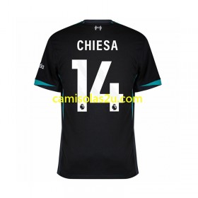 Camisolas de futebol Liverpool Federico Chiesa 14 Equipamento Alternativa 2024/25 Manga Curta